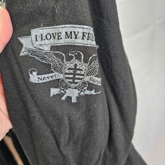 I Love My Freedom Lions Not Sheep Trump Republican T-Shirt Size 3XL - Picture 4 of 5